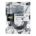 Kábel HDMI na HDMI 4K 60Hz Vysoká rýchlosť s Ethernetom ver. 2.0 BLISTER 3 m čierny