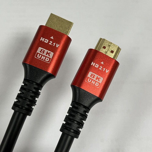 Kábel HDMI na HDMI ver. 2.1 8K/60Hz, 4K/120 Hz 1 m čierny