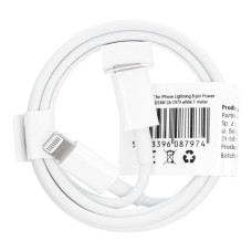 Kábel typu C na Lightning PD 2A 18W C973 1 m biely
