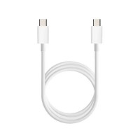 Kábel typu C na typ C 2.0 HD23 PD 40W 1m biely