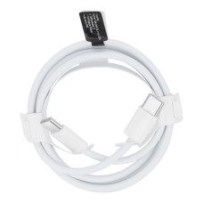 Kábel typu C na typ C 3.0 PD 30W HD26 BOX biely 1 meter