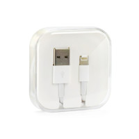 Kábel USB A na Lightning 1A HD4 BOX 1 m biely 