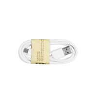 Kábel USB A na Micro USB ver. 1 1 m biely