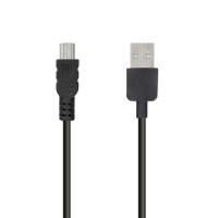 Kábel USB A na Mini USB (navigácia / kamera) 1 m čierny