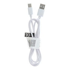 Kábel USB A na typ C 2.0 C366 (dĺžka konektora : 8 mm) 1 m biely