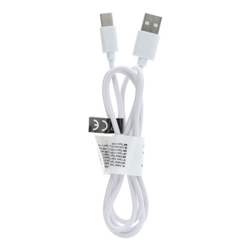 Kábel USB A na typ C 2.0 C366 (dĺžka konektora : 8 mm) 1 m biely