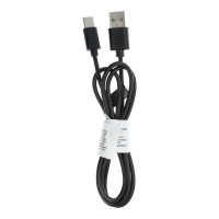 Kábel USB A na typ C 2.0 C366 (dĺžka konektora : 8 mm) 1 m čierny