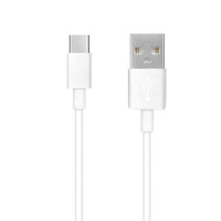 Kábel USB A na typ C 3.0 2A HD2 2 m biely