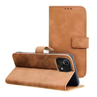 Knižkové puzdro ENDER pre XIAOMI Redmi Note 10 Pro / Redmi Note 10 Pro Max hnedé