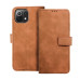 Knižkové puzdro ENDER pre XIAOMI Redmi Note 10 Pro / Redmi Note 10 Pro Max hnedé