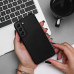 Matné gumenné puzdro Samsung Galaxy A53 5G čierne