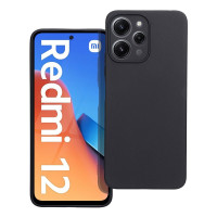 MATT puzdro pre XIAOMI Redmi 12 4G / Redmi 12 5G čierne
