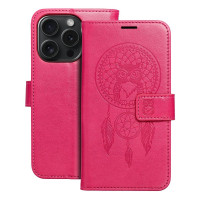MEZZO Book puzdro pre IPHONE 15 Pro dreamcatcher magenta
