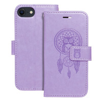 MEZZO Book puzdro pre IPHONE 7 / 8 / SE 2020 / SE 2022 dreamcatcher fialové