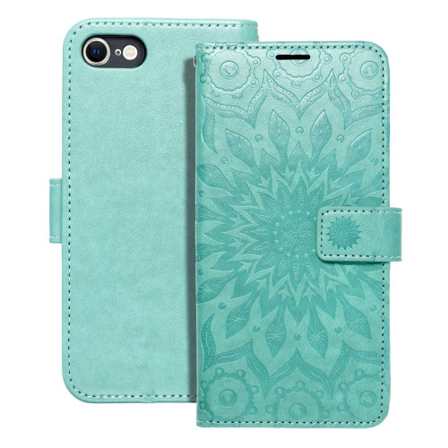 MEZZO Book puzdro pre IPHONE 7 / 8 / SE 2020 / SE 2022 mandala green