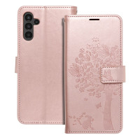 MEZZO Book puzdro pre SAMSUNG A13 5G / A04S tree rose gold