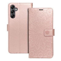 MEZZO Book puzdro pre SAMSUNG A14 4G / A14 5G mandala rose gold