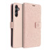 MEZZO Book puzdro pre SAMSUNG A14 4G / A14 5G mandala rose gold