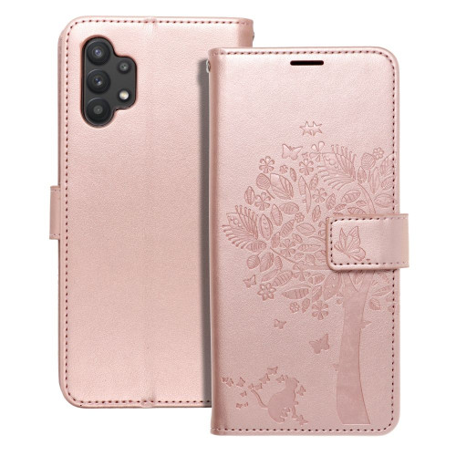MEZZO Book puzdro pre SAMSUNG A32 5G tree rose gold