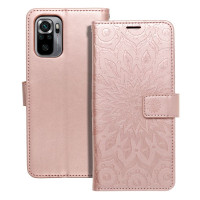 MEZZO Book puzdro pre XIAOMI Mi 11 Lite 5G / Mi 11 Lite LTE ( 4G ) / Mi 11 Lite NE mandala rose gold