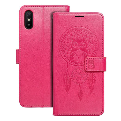 MEZZO Book puzdro pre XIAOMI Redmi 9AT / Redmi 9A dreamcatcher magenta