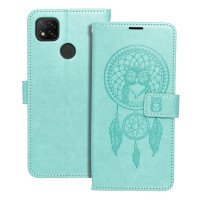 MEZZO Book puzdro pre XIAOMI Redmi 9C / 9C NFC dreamcatcher green