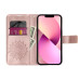 MEZZO Book puzdro pre XIAOMI Redmi Note 10 5G / Poco M3 Pro / Poco M3 Pro 5G mandala rose gold