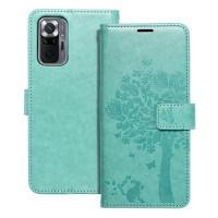MEZZO Book puzdro pre XIAOMI Redmi Note 10 Pro stromovo zelené