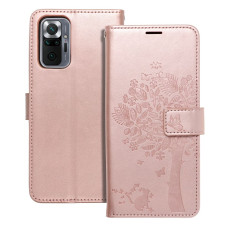 MEZZO Book puzdro pre XIAOMI Redmi Note 10 Pro tree rose gold