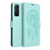 MEZZO Book puzdro pre XIAOMI Redmi Note 11 Pro / 11 Pro 5G dreamcatcher green