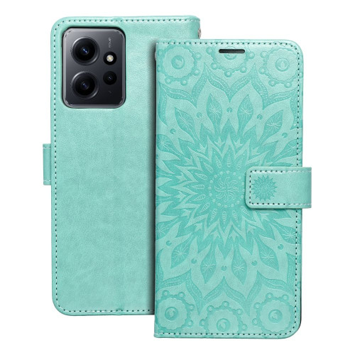 MEZZO Book puzdro pre XIAOMI Redmi Note 12 4G mandala green