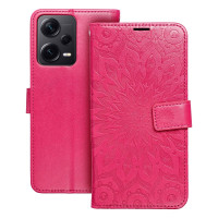 MEZZO Book puzdro pre XIAOMI Redmi Note 12 5G mandala magenta