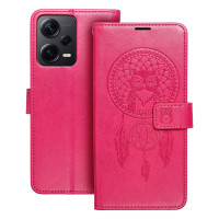 MEZZO Book puzdro pre XIAOMI Redmi Note 12 Pro 5G dreamcatcher magenta