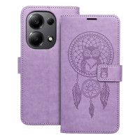 MEZZO Book puzdro pre XIAOMI Redmi Note 13 Pro 4G / POCO M6 Pro 4G dreamcatcher fialové