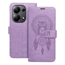MEZZO Book puzdro pre XIAOMI Redmi Note 13 Pro 4G / POCO M6 Pro 4G dreamcatcher fialové