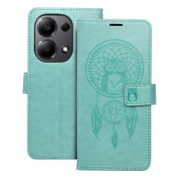 MEZZO Book puzdro pre XIAOMI Redmi Note 13 Pro 4G / POCO M6 Pro 4G dreamcatcher green