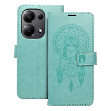 MEZZO Book puzdro pre XIAOMI Redmi Note 13 Pro 4G / POCO M6 Pro 4G dreamcatcher green