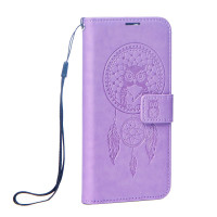MEZZO Book puzdro pre XIAOMI Redmi NOTE 13 PRO 5G dreamcatcher fialové