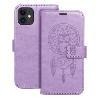 MEZZO Knižkové puzdro pre IPHONE 11 dreamcatcher fialové