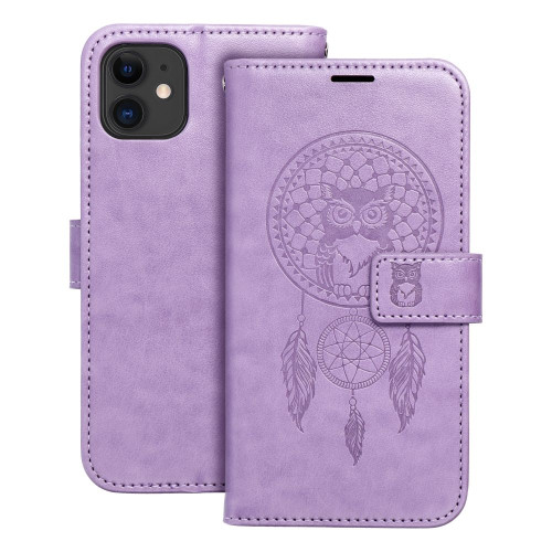 MEZZO Knižkové puzdro pre IPHONE 11 dreamcatcher fialové