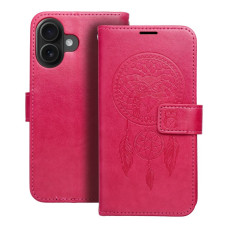MEZZO Knižkové puzdro pre IPHONE 16 dreamcatcher magenta