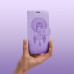 MEZZO Knižkové puzdro pre IPHONE 16 Pro dreamcatcher fialové