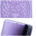 MEZZO Knižkové puzdro pre IPHONE 16 Pro dreamcatcher fialové