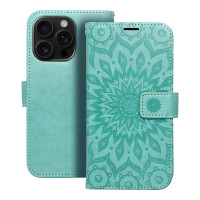MEZZO Knižkové puzdro pre IPHONE 16 Pro mandala green