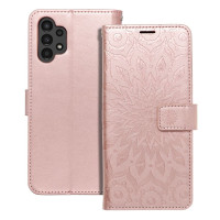 MEZZO Knižkové puzdro pre SAMSUNG A13 4G mandala rose gold