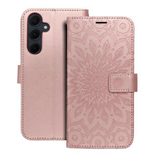MEZZO Knižkové puzdro pre SAMSUNG A35 5G mandala rose gold