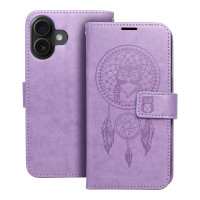 MEZZO Puzdro na knihy pre IPHONE 16 dreamcatcher fialové
