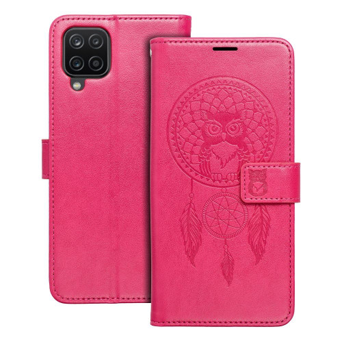 MEZZO Puzdro na knihy pre SAMSUNG A12 / M12 dreamcatcher magenta