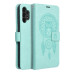 MEZZO Puzdro na knihy pre SAMSUNG A13 4G dreamcatcher green