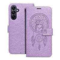 MEZZO Puzdro na knihy pre SAMSUNG A15 4G / A15 5G dreamcatcher fialové